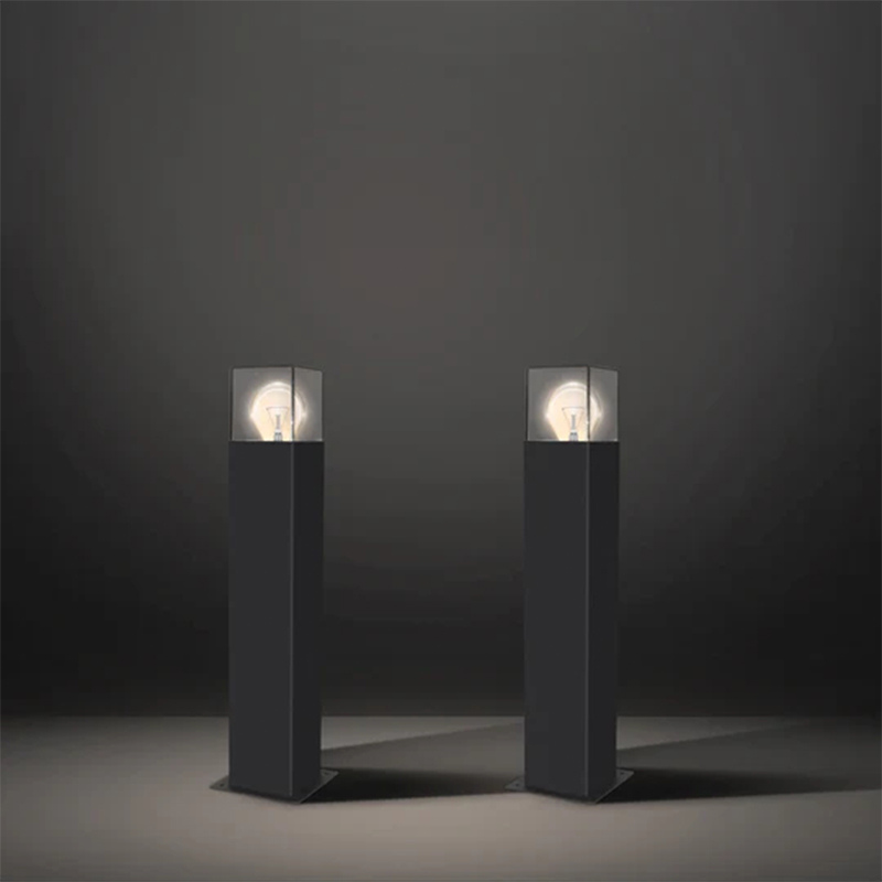 12226 Paquete de 2 luces LED para caminos exteriores