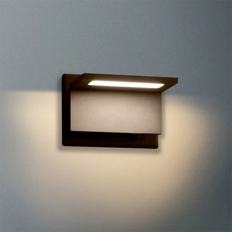 17309 Aplique Exterior LED IP54 10W 680Lm Negro/Gris/Blanco