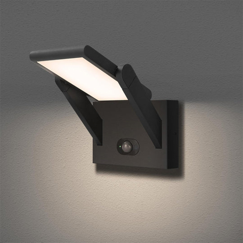 52011 Aplique de pared con sensor de movimiento solar